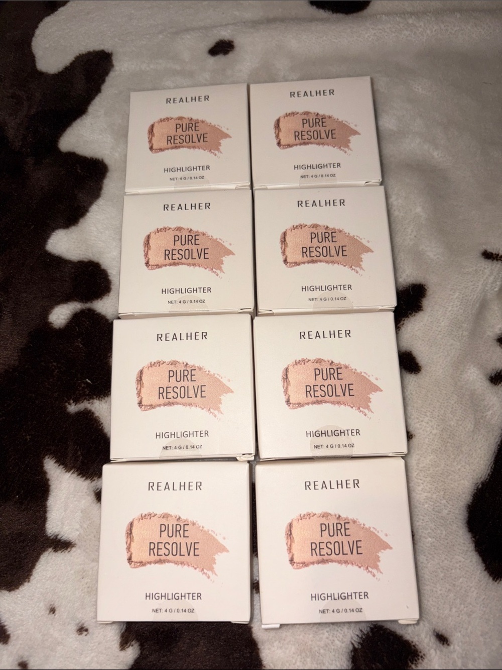 RealHer Pure Resolve Highlighter — Rose Beige Glow